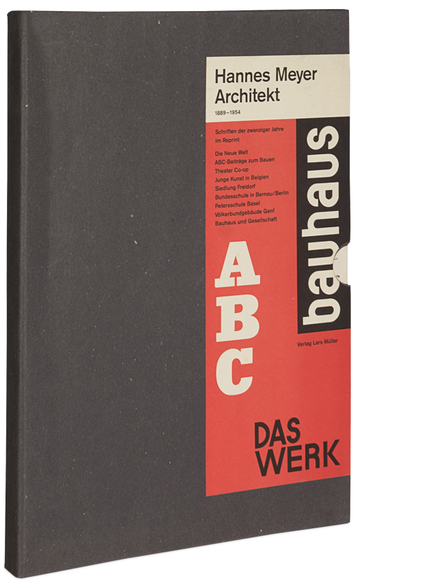 Hannes Meyer Architekt Lars Müller Publishers