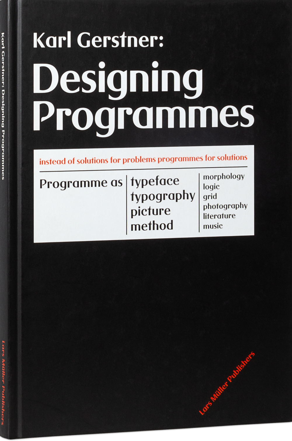 Designing Programmes | Lars Müller Publishers