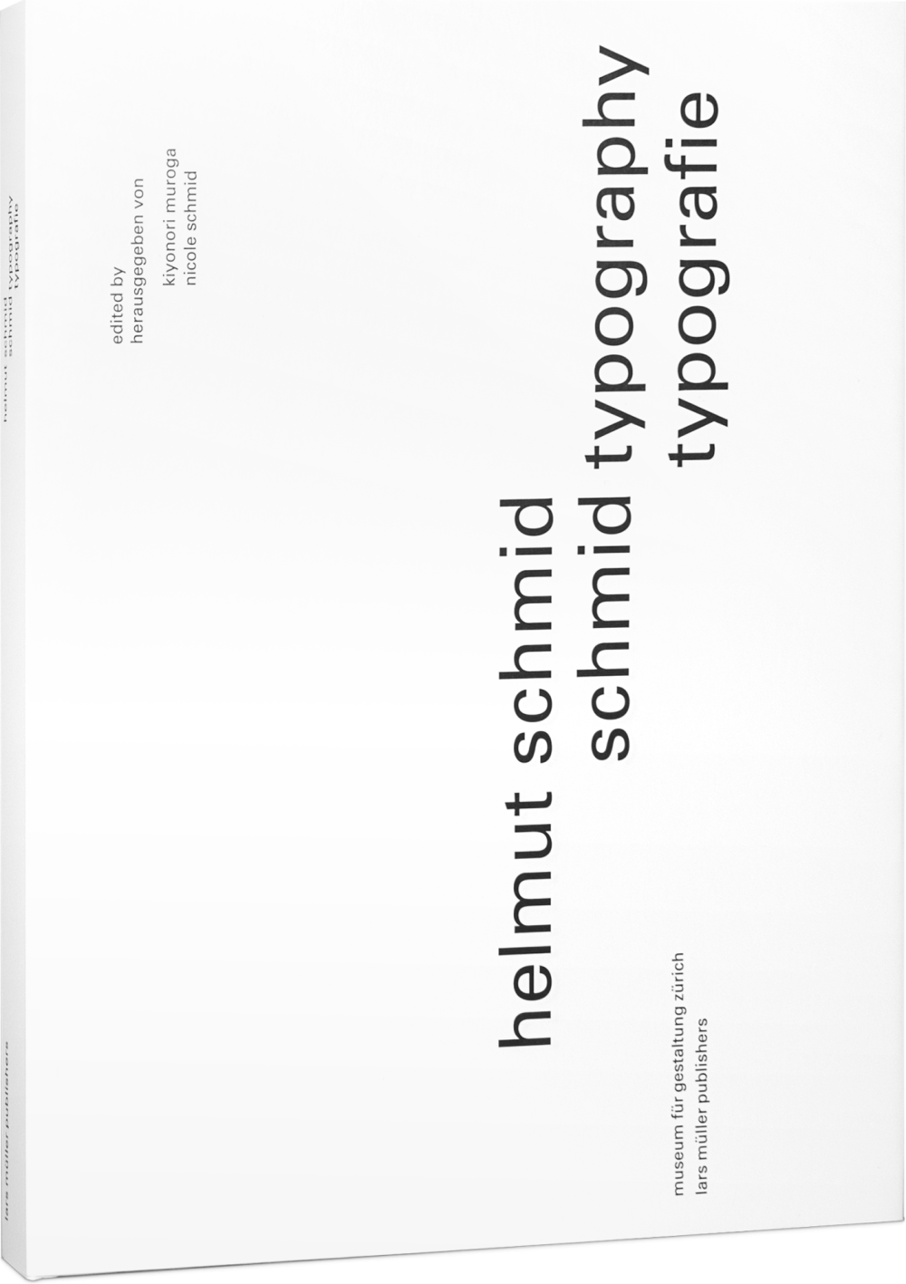 Helmut Schmid Typography Helmut Schmid Typografie | Lars Müller Publishers