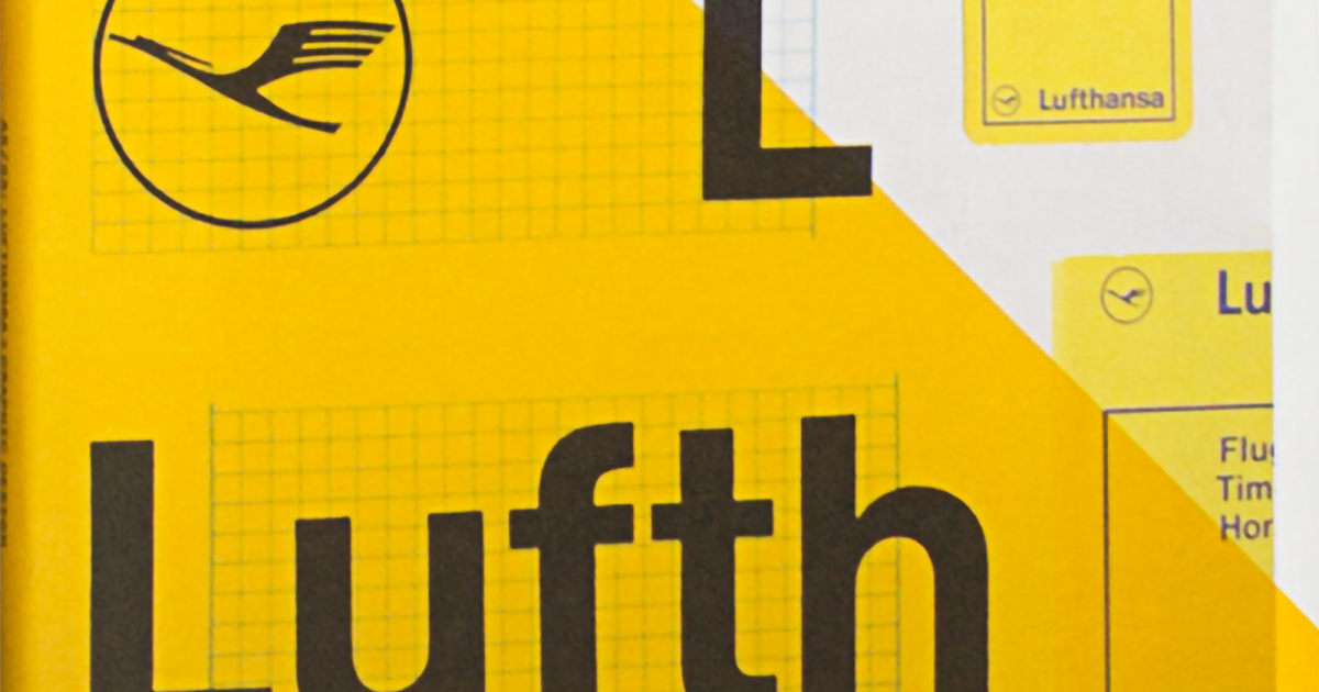 A5/05 Lufthansa und Graphic Design | Lars Müller Publishers
